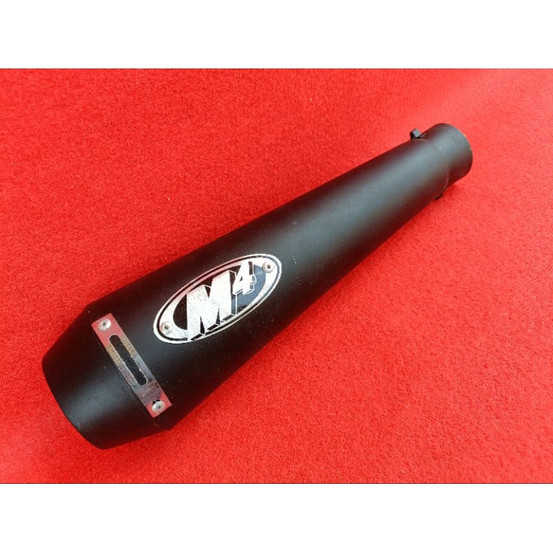 Silincer knalpot || M4 black