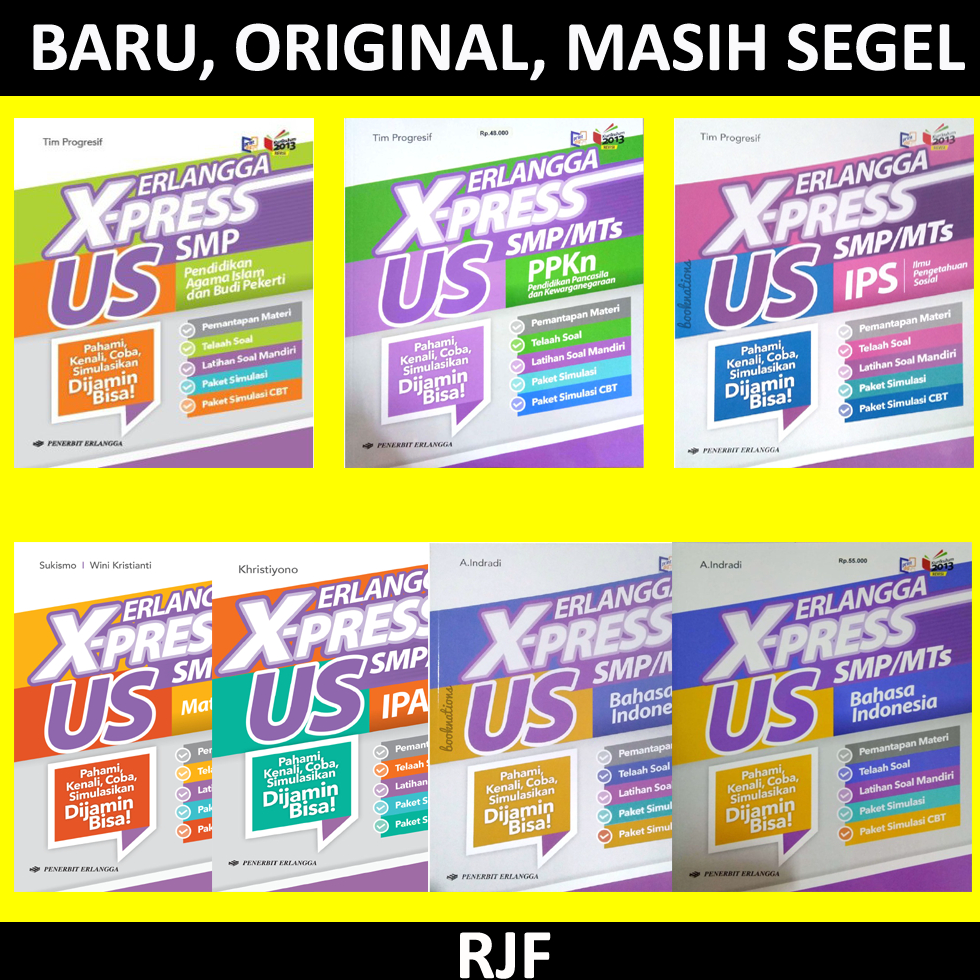 

Motif Terkini.. ERLANGGA X-PRESS US SMP/MTS - Semua Pelajaran ZG8