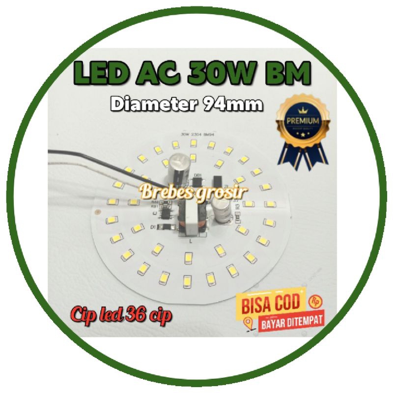 PCB LAMPU LED AC 30W BM
