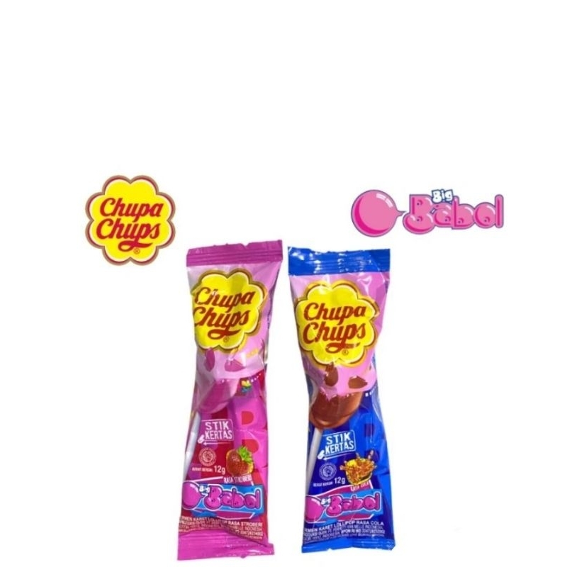 Permen chupa cups collab big babol