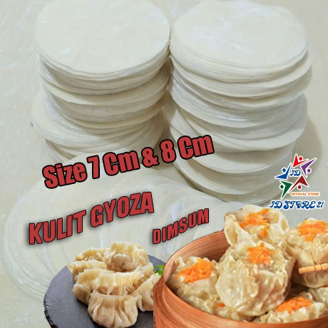 

HXMD1653 Kulit dimsum Siomay Gyoza Pangsit tipis halal lembut anti lengket enak Murah !!