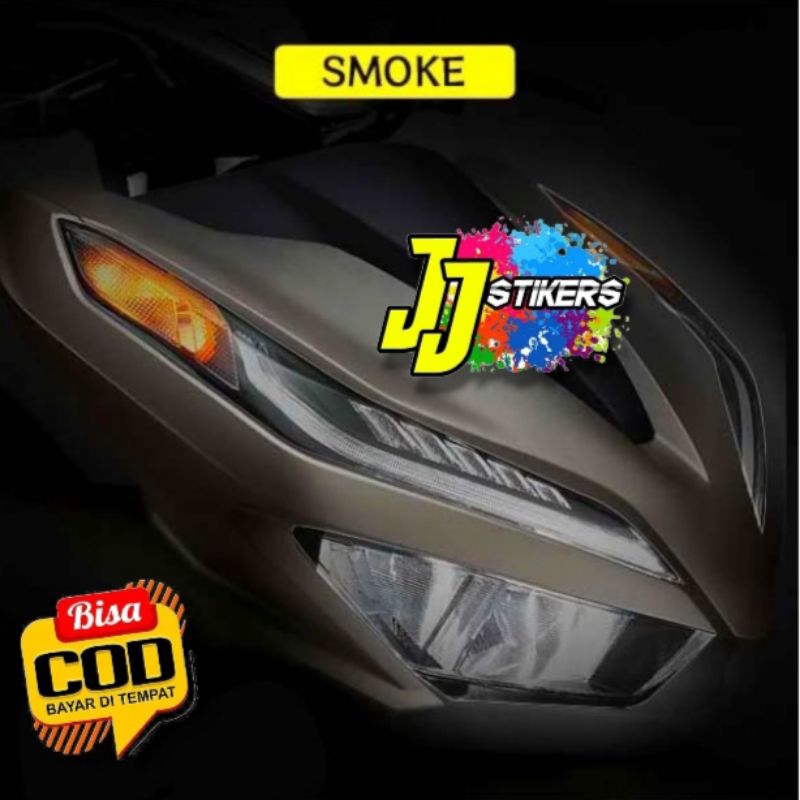 Stiker Variasi Lampu Depan Polos Motor Vario New 125,150cc