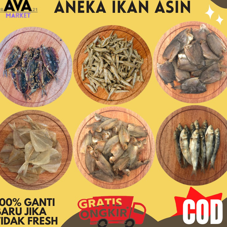 

NFFM4519 SERBA 10 RIBU Ikan Asin Cumi Teri Asin