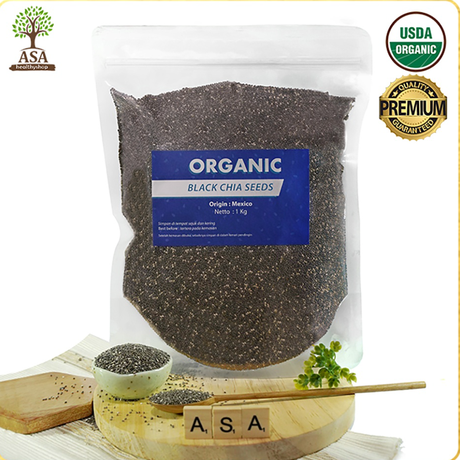 

GPBK1658 Organic Chia seed Mexico 1 kg