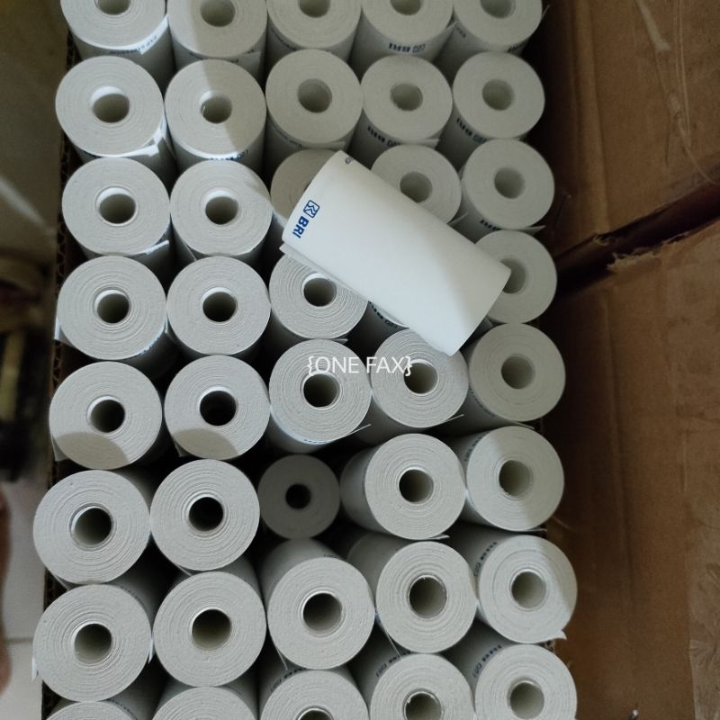 

KERTAS THERMAL ROLL LOGO BANK BRI UK 58X30 PAKET 50 Pcs