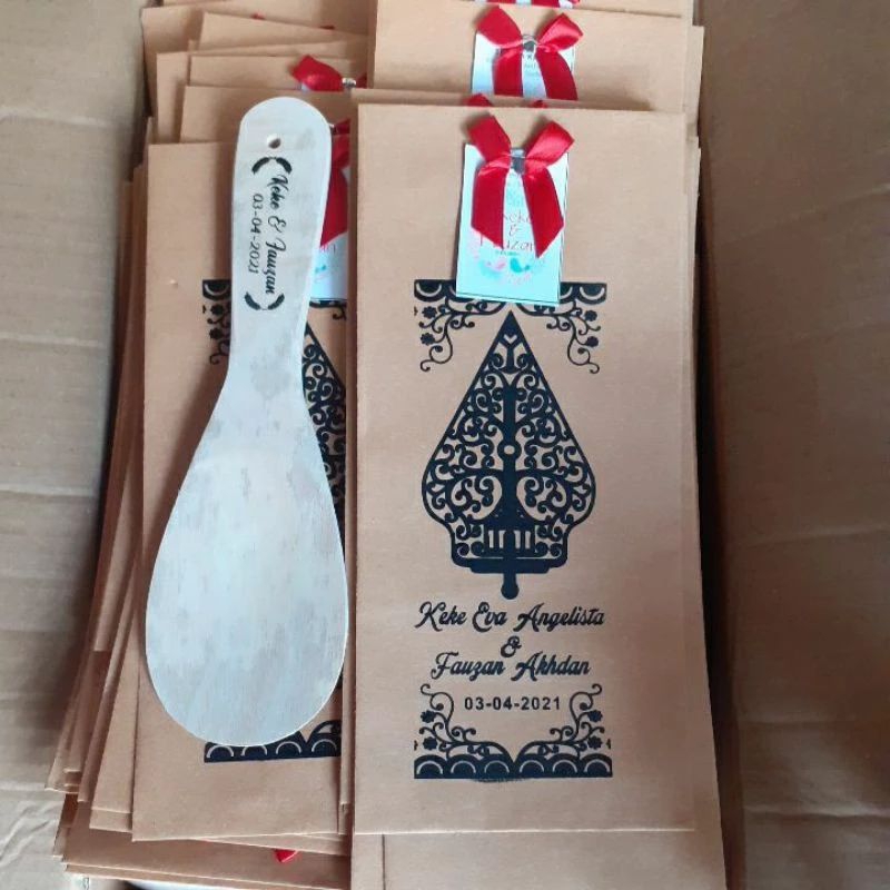 SOUVENIR CENTONG KAYU