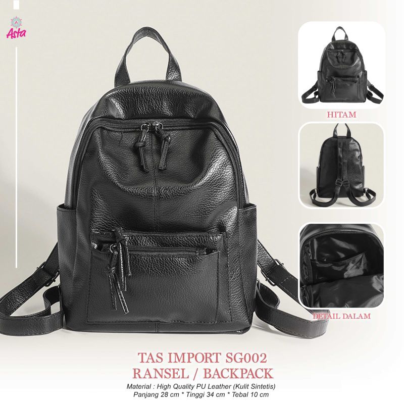TAS | TAS IMPORT | TAS MURAH | TAS WANITA | TAS KULIT | TAS ORIGINAL | TAS RANSEL ORI BY ASTA