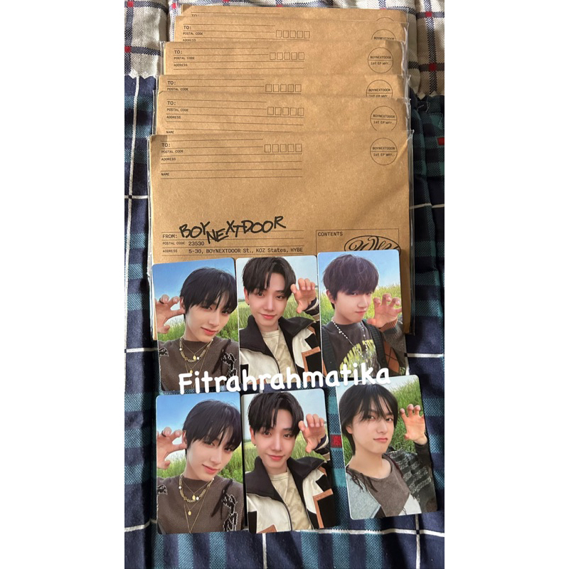 Photocard Taesan Maung