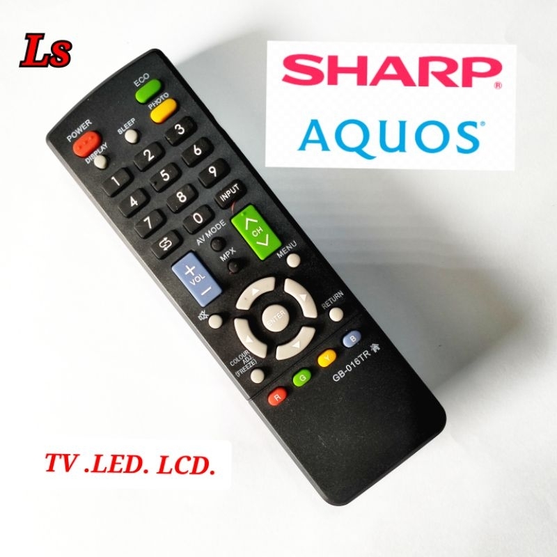 Remote TV LED LCD SHARP AQUOS.