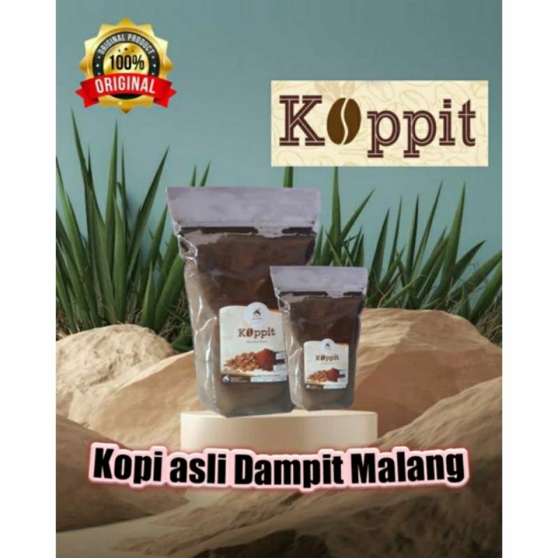 

Kopi Bubuk Murni KOPPIT 250 gram / 500 gram Kopi Dampit Khas Malang