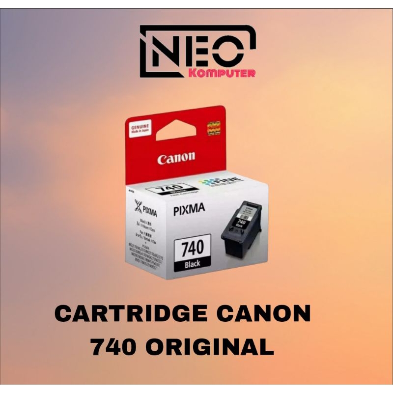 CARTRIDGE CANON 740 ORIGINAL