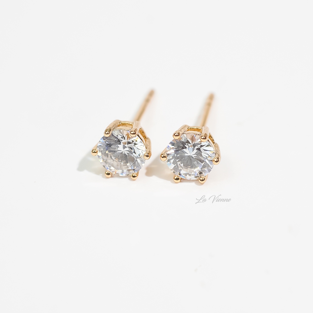 La Vienne - Tania - Anting Titanium Wanita Anti Karat - Perhiasan Perempuan Elegan Mewah