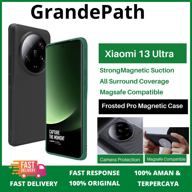 Case Xiaomi 13 Ultra NILLKIN Frosted Pro Magnetic MagSafe Casing