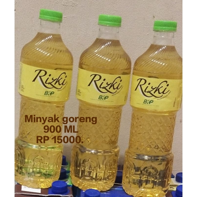 

Minyak Goreng Rizki 900L