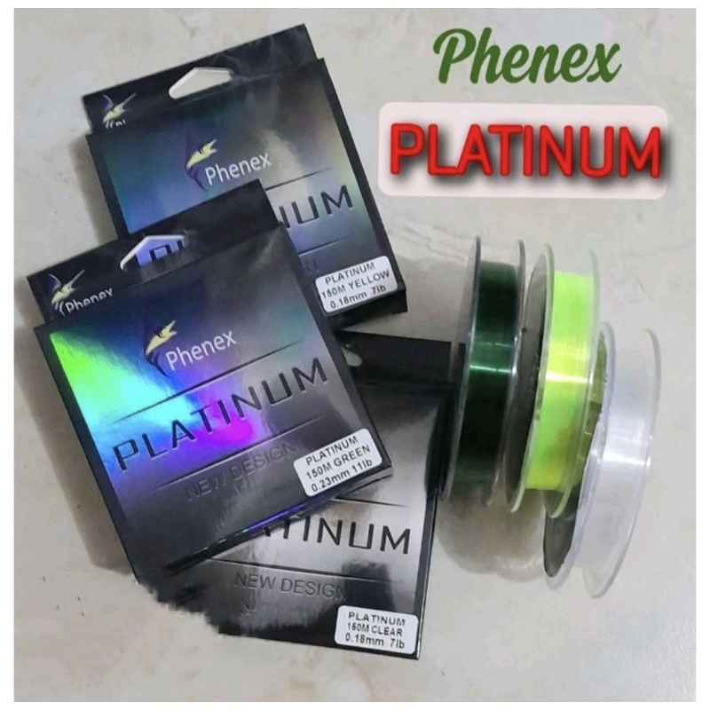 SENAR PANCING PHENEX PLATINUM .... FLURO CARBON