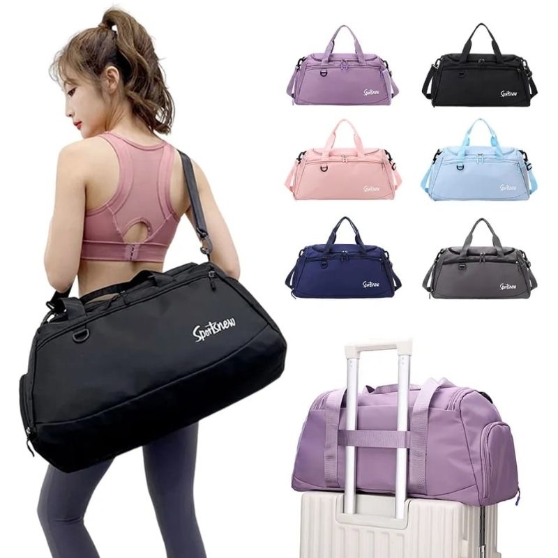 HOT DEALS Tas Travel Waterproof Tas Fitnes Tas Mudik Travel Bag Duffel Tas Travel Besar Anti Air