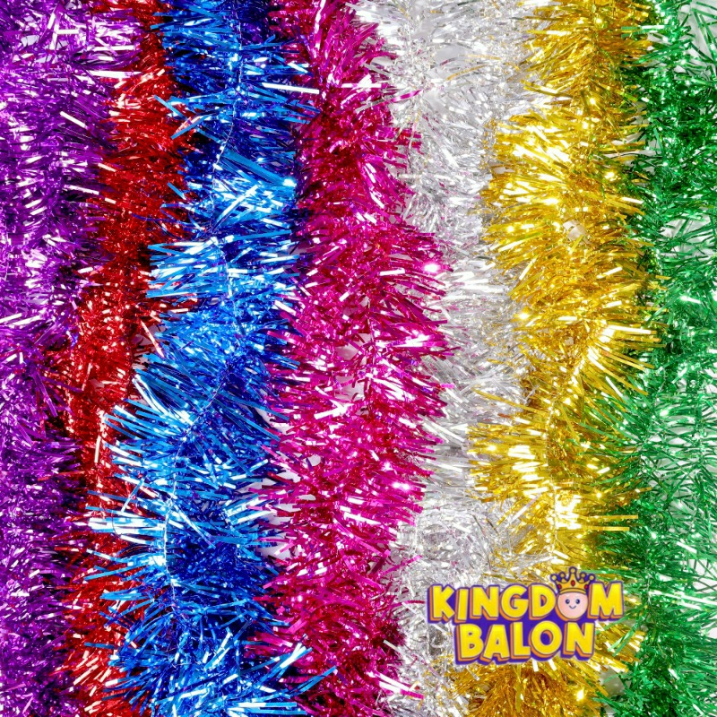 Slinger Natal / Slinger / Tinsel / Hiasan Natal / Hiasan Parcel