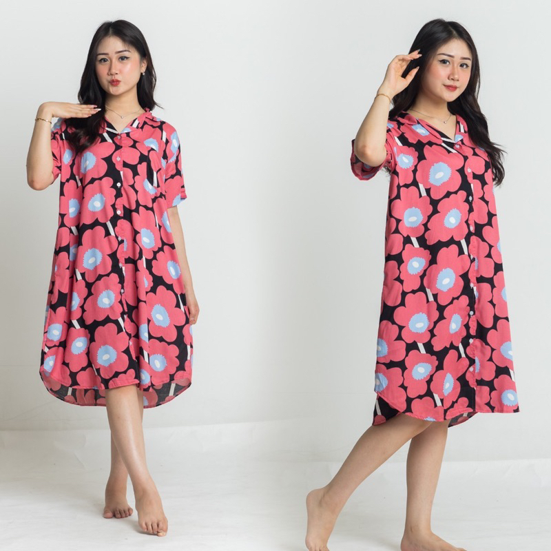 daster celine rayon / baju tidur celine rayon / dress celine rayon / piyama celine