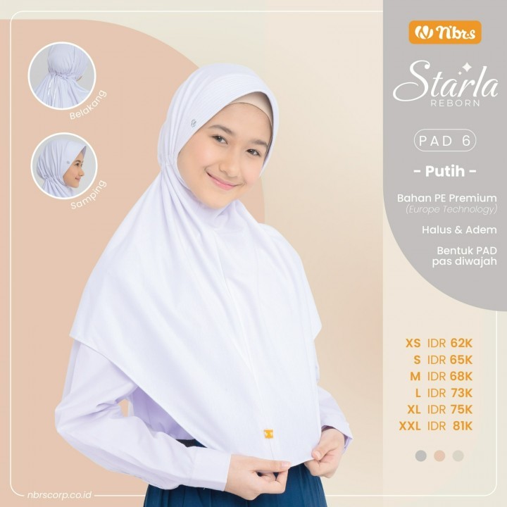 NIBRAS HIJAB STARLA PAD 6