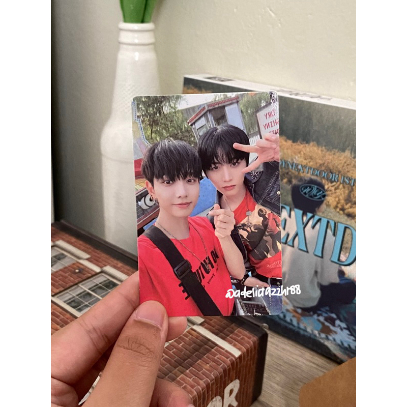 [booked] WTS pc photocard unit myung jaehyun han taesan why moody ver boynextdoor album