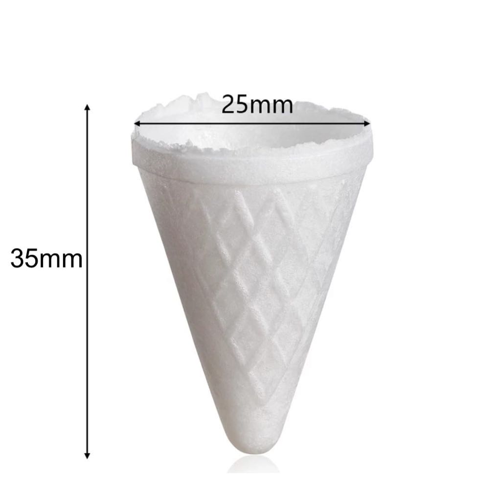 

Mini Cone Itaria, sesuai untuk wadah es krim yang imut serta rangka untuk asesoris kue tart