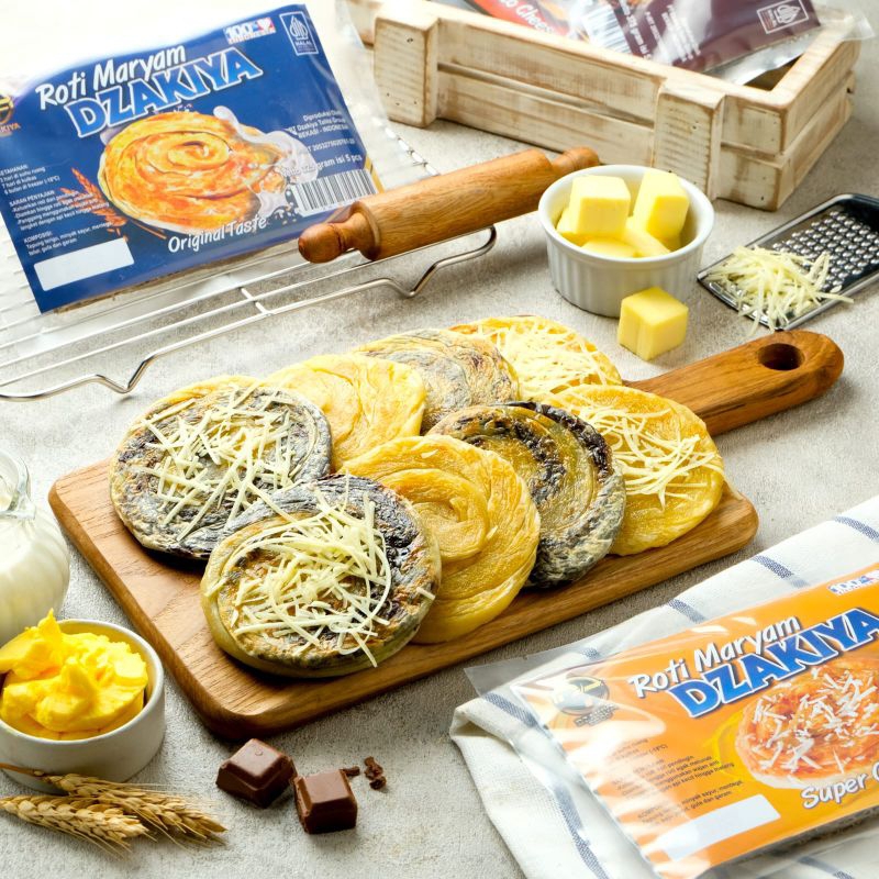 

Roti maryam dzakiya frozen premium isi 5pcs