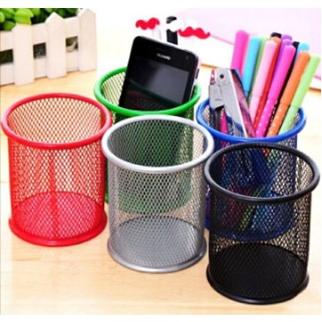 

Tempat Pensil Jaring / Pen Stand Jaring Bulat / Pen Holder / Desk Set ( Harga 1 Pcs )