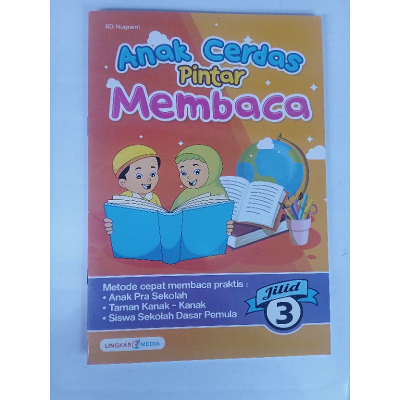 anak cerdas pintar membaca jilid 3 metode cepat membaca praktis A5 LM