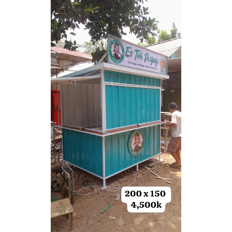 

kontiner booth/ lapak kontiner