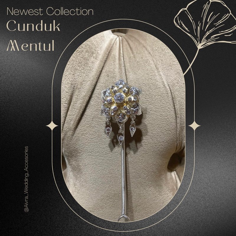 Cunduk mentul Silver Mix Gold