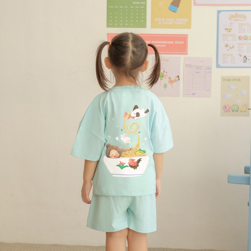 Nice Kids X Reejools - Jadools Toddler  Set (Setelan Anak Unisex 1-6 Tahun)