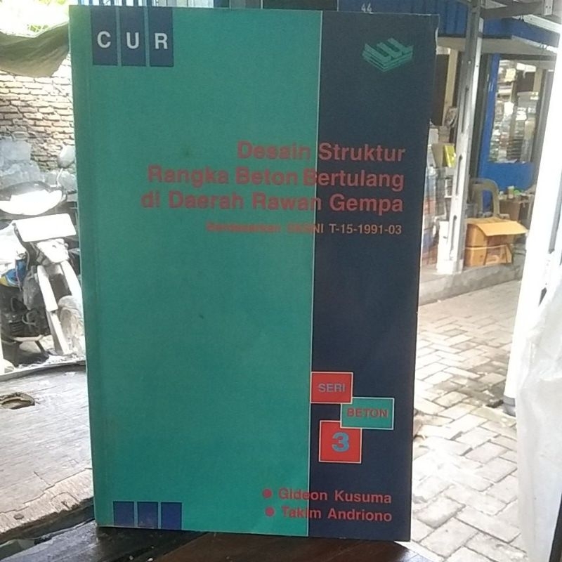 Original Desain Struktur Rangka beton bertulang di daerah rawan gempa Cur Gideon kusuma