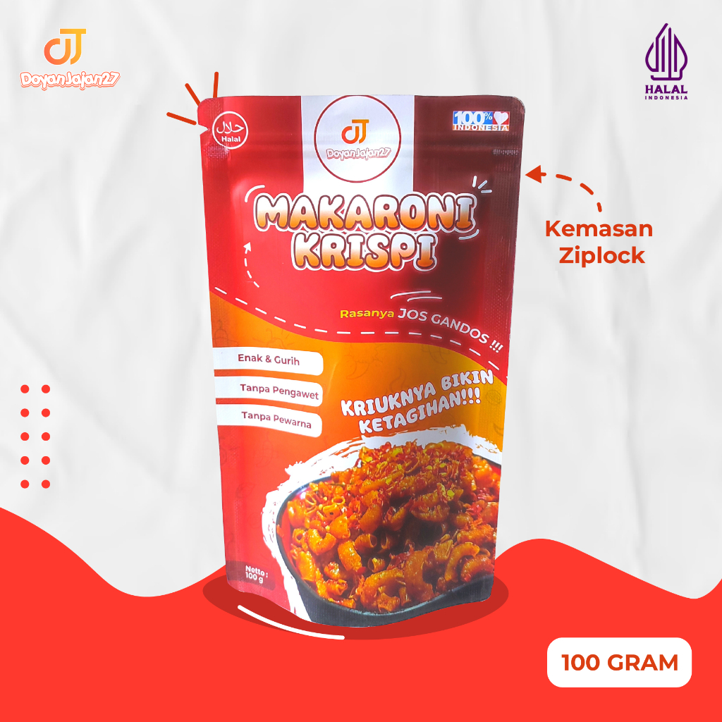 

MAKARONI KRIUK BANTET PEDAS GURIH ORIGINAL