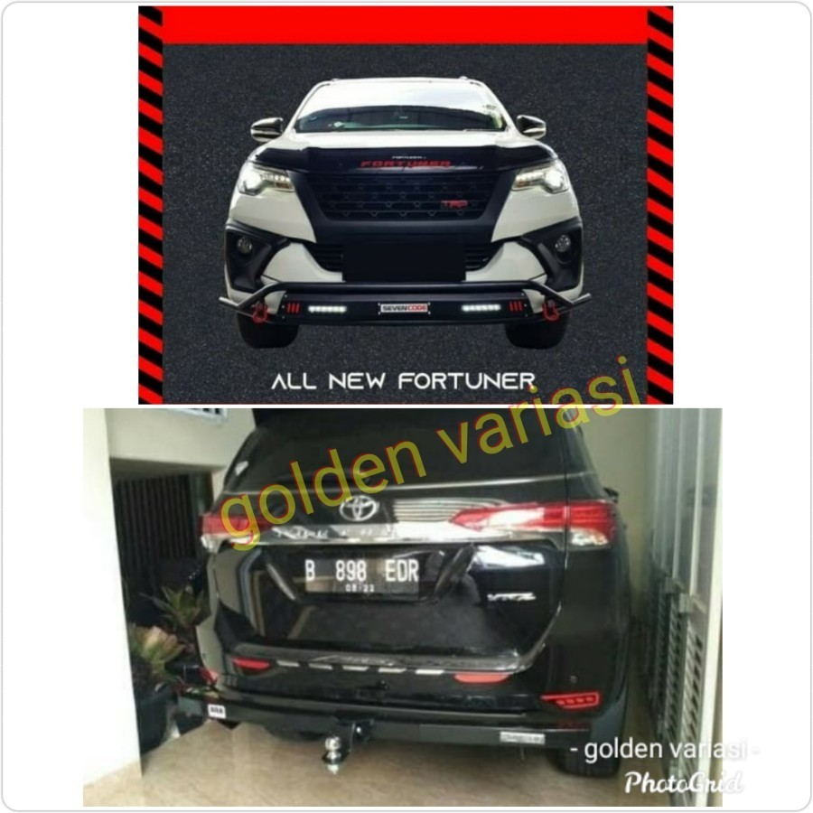 Paket Towing Depan Cobra Dan Towing ARB Belakang Fortuner