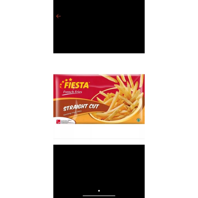 

fiesta straight cut 500gr