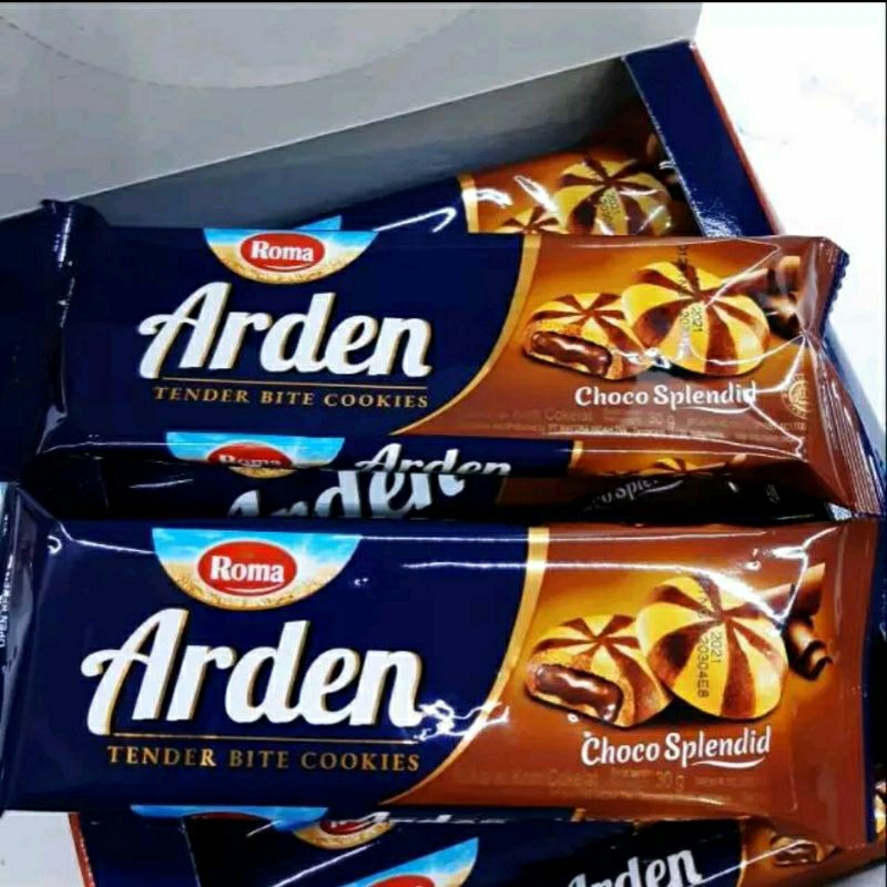 

[PCS] Arden Roma Biskuit Cookies isi Coklat Lembut 30Gr