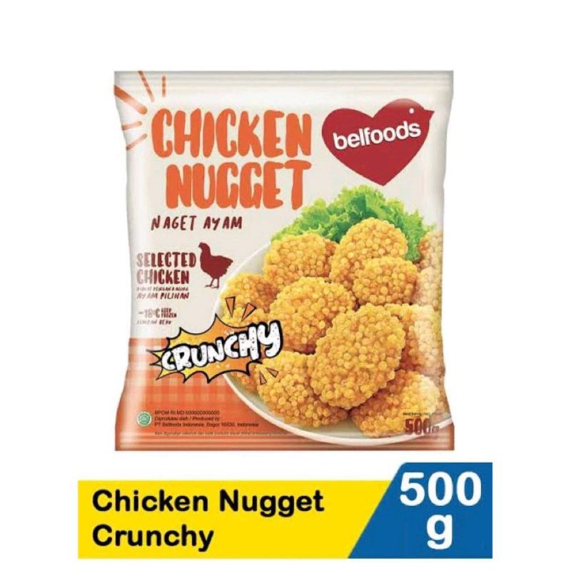

Murah Belfoods Nugget Crunchy 500 gr