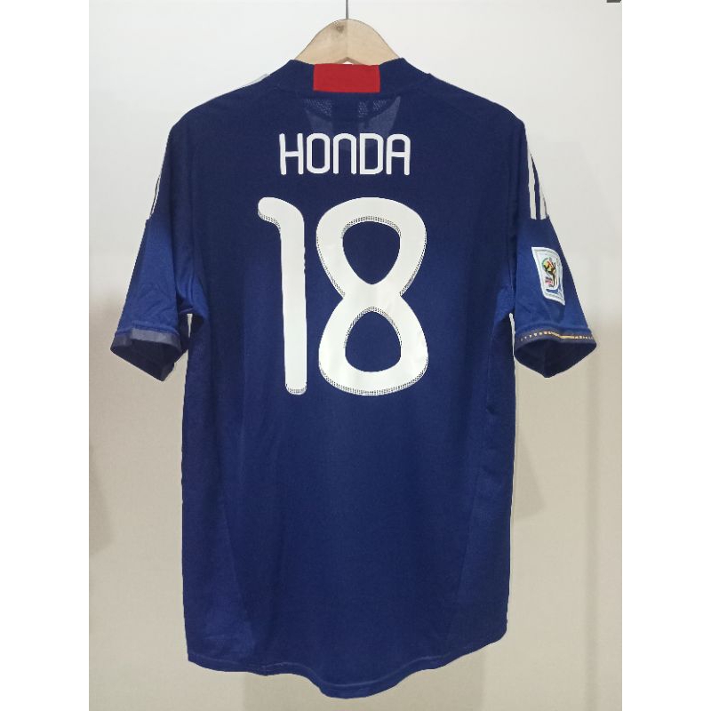 Jersey Japan Home World Cup 2010 Honda (M) Original Baju Bola Asli Rare Langka Retro Vintage Shirt K