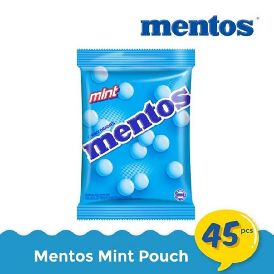 

Mentos Permen Mint Bag 121.5 g