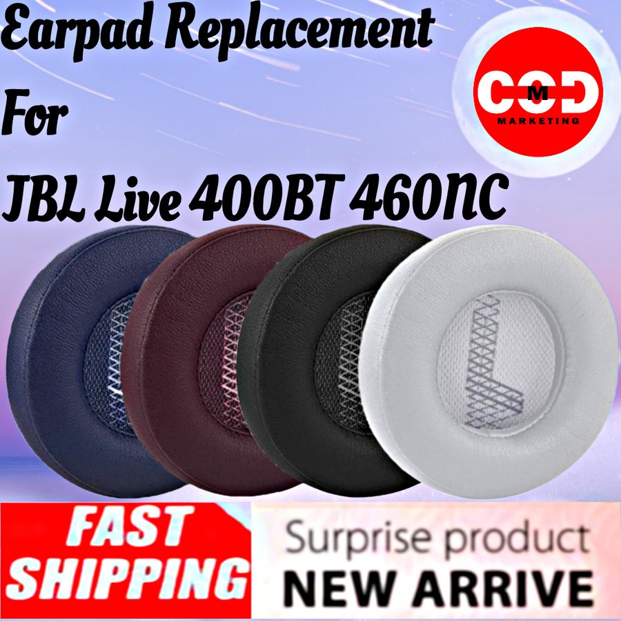 Earcup Earpad Cushion JBL Live 400BT 460NC 400 BT 460 NC LIVE400BT LIVE460NC LIVE400 BT LIVE460 NC