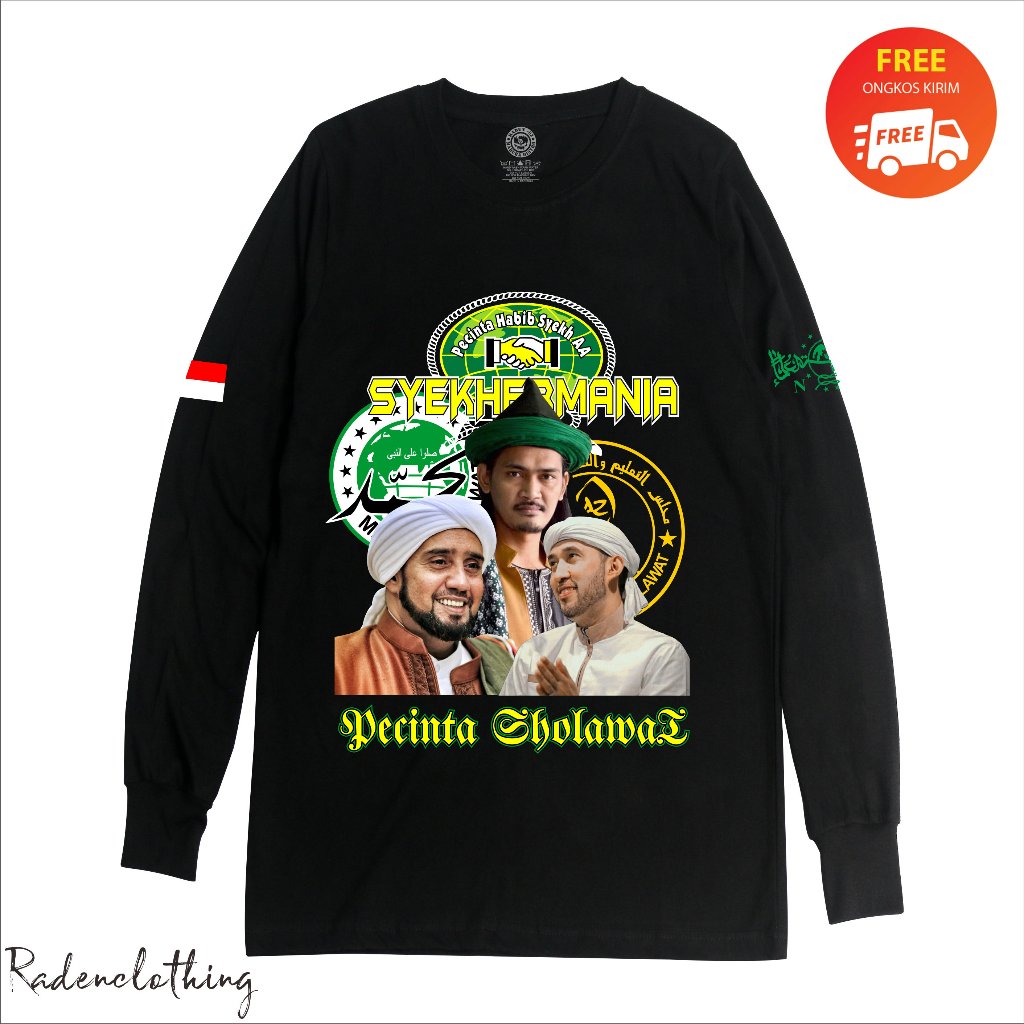 KAOS PECINTA SHOLAWAT DISTRO NEW HABAIB BAALAWI