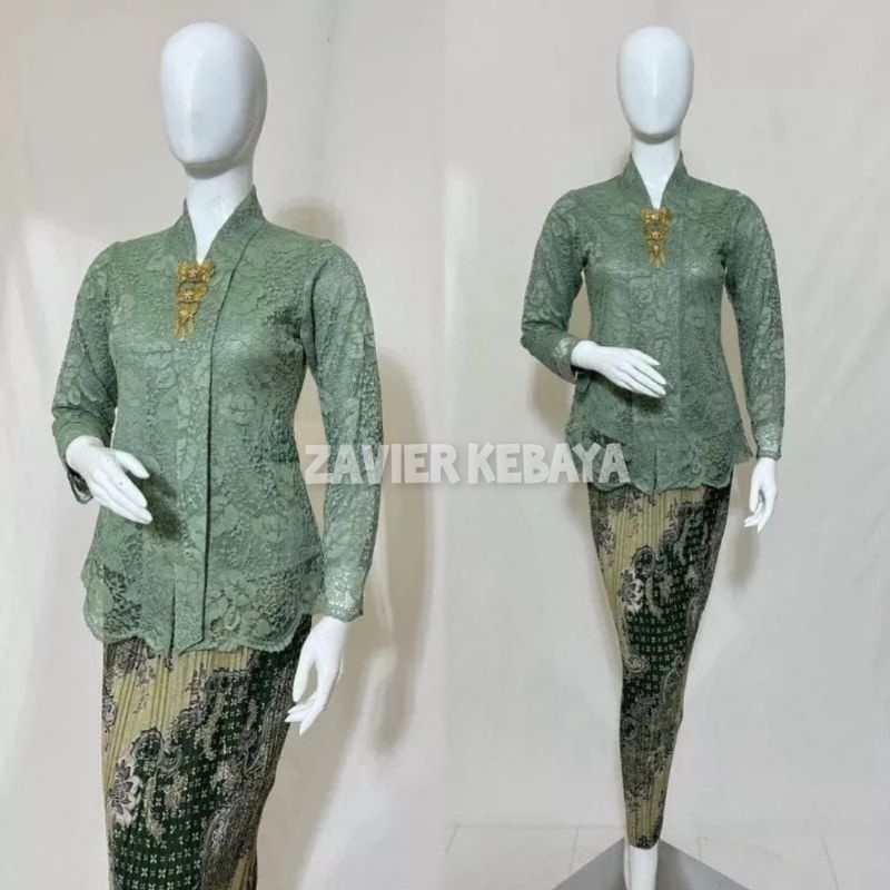 Kebaya Tunik/Tunik Brokat/Kebaya Modern/Kebaya Tile-Kebaya Kartini