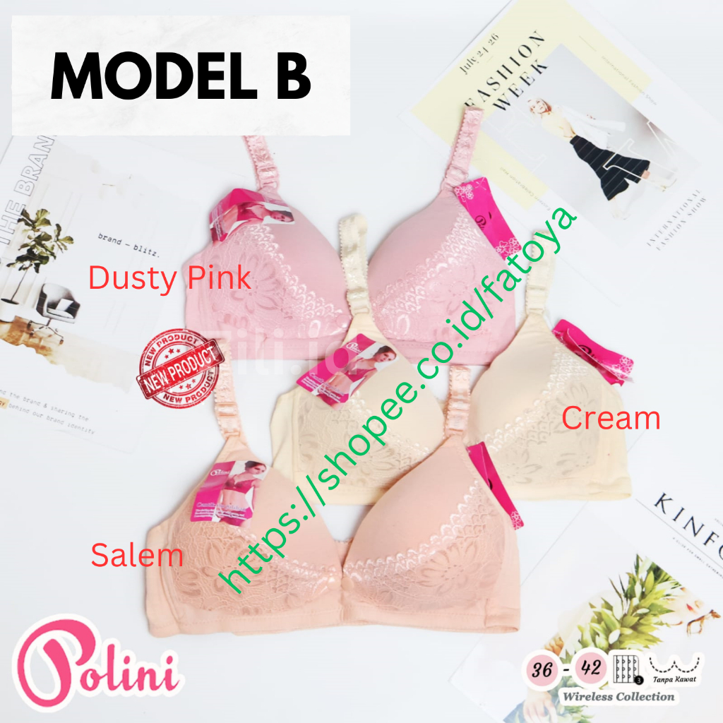 Bra BH Menyusui Busa Tanpa Kawat Bukaan Depan
