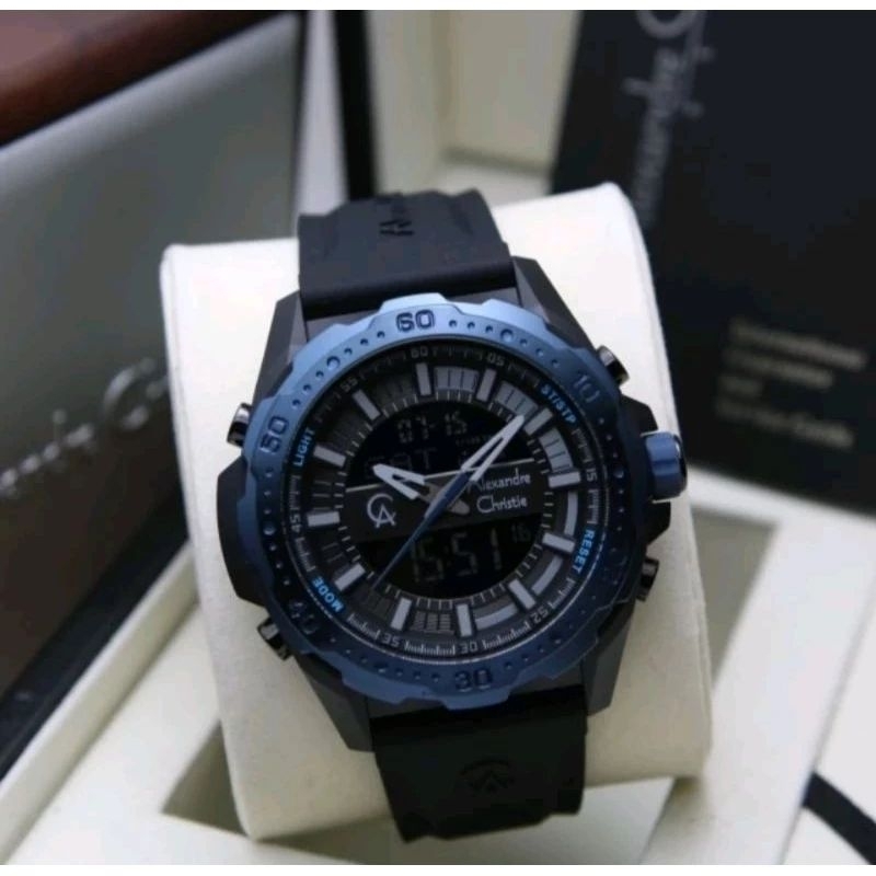 JAM TANGAN ARLOJI WATCH PRIA COWOK COWO ALEXANDRE ALEXANDER CHRISTIE CHRISTI CRISTI AC9370MH AC 9370
