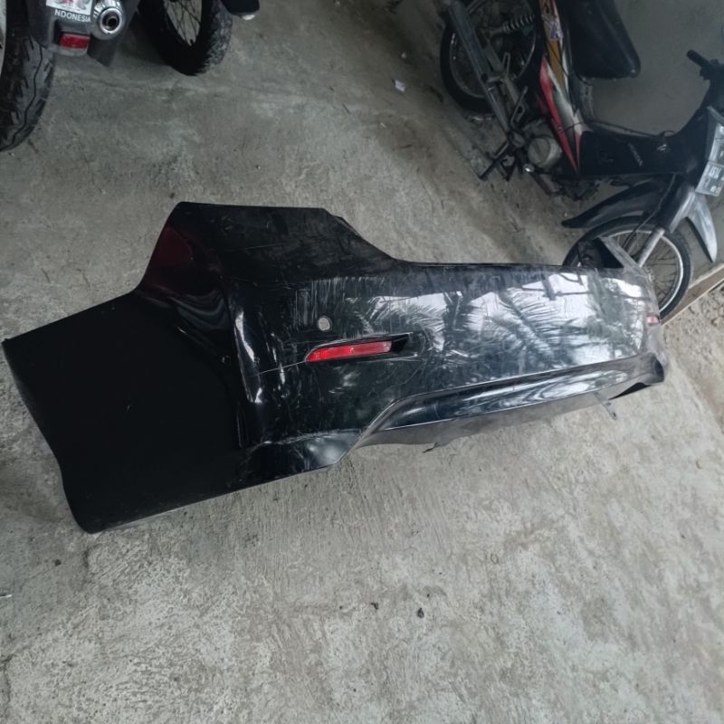 bumper belakang camry 2010 2011 2007 2009 original lengkap mata kucing set