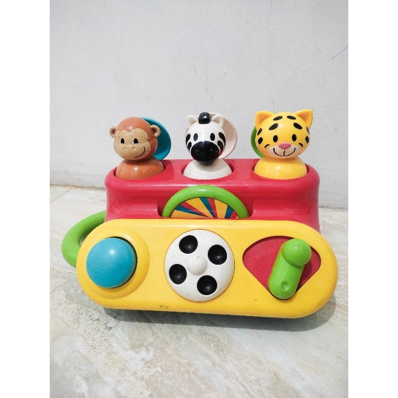 Mainan Edukasi Bayi ELC Preloved (ELC Pop Up Jungle Animal)