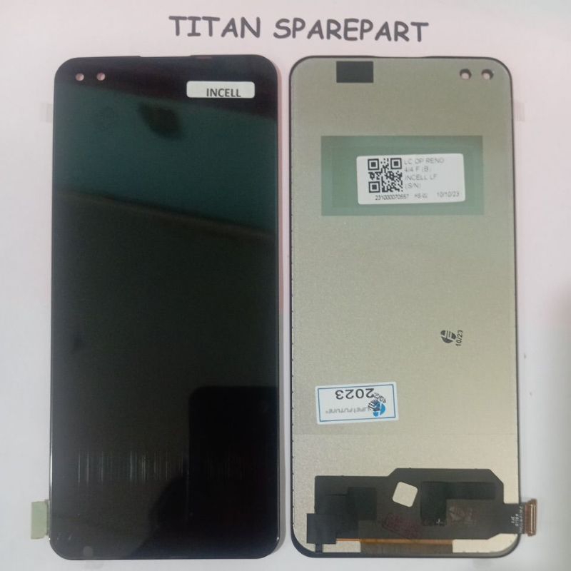 LCD TS OPPO RENO 4/4F INCELL LF