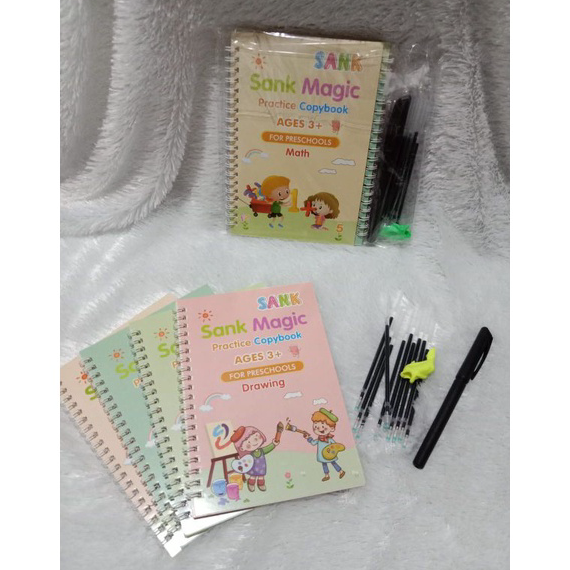 

MEN SALE BUKU SANK MAGIC VIRAL ANAK EDUKASI SET 5 in 1