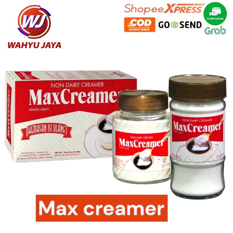 

max creamer bubuk 200gr btl,280gr btl sd 500gr kotak/150gr sachet