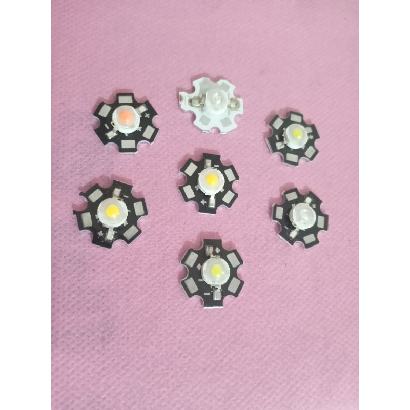 High Power LED ( HPL ) 1 Watt + Pendingin Star